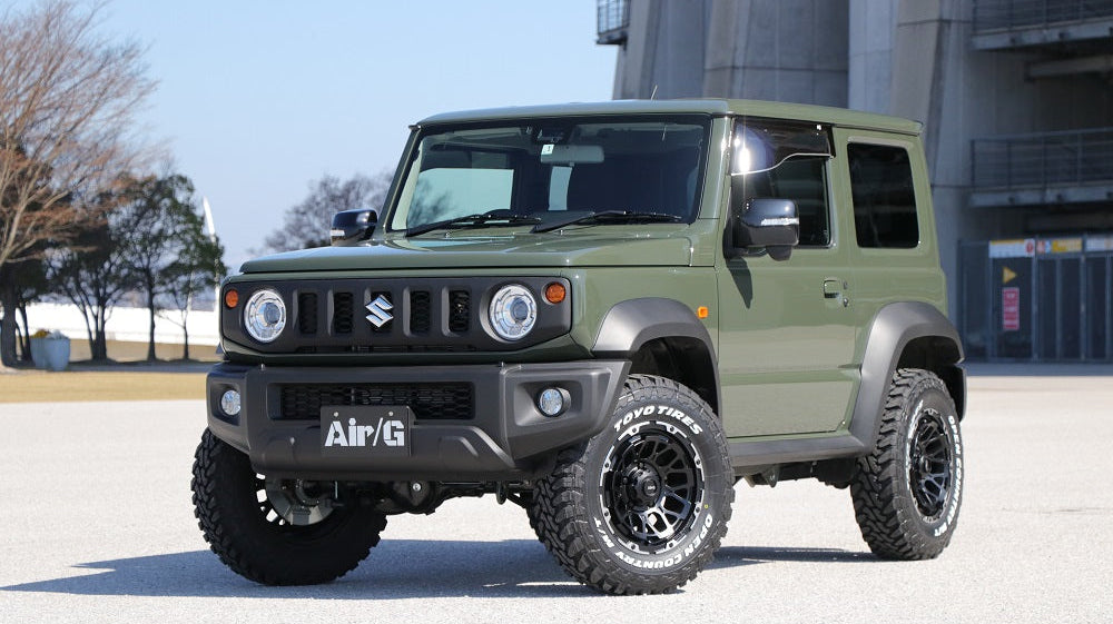 Suzuki Jimny (2018+) with Air/G Rocks wheels