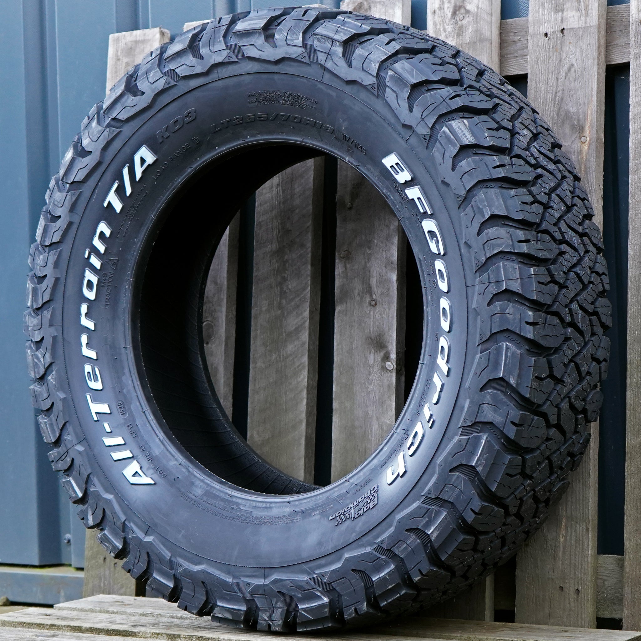 BF Goodrich All-Terrain T/A KO3 Tyres - 255/70R18