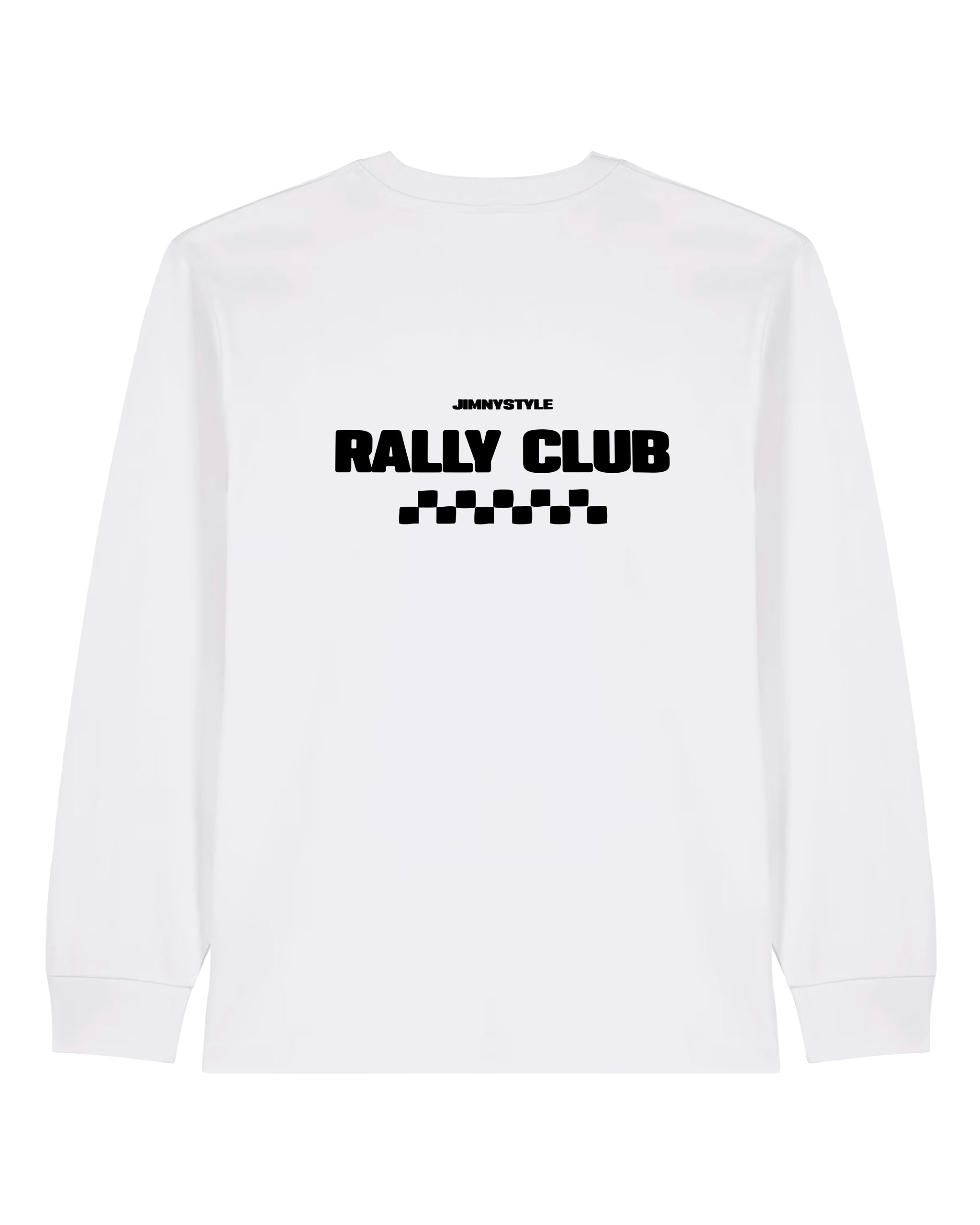 JIMNYSTYLE Rally Club T-Shirt - Long Sleeve - White