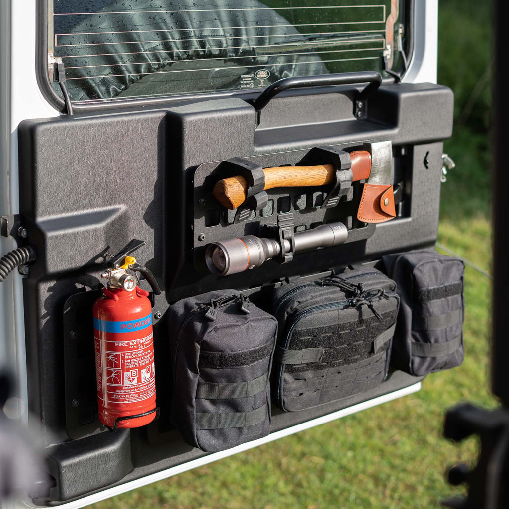 HIGH PEAK Tailgate Molle Storage Panel for Land Rover Defender (1993+)