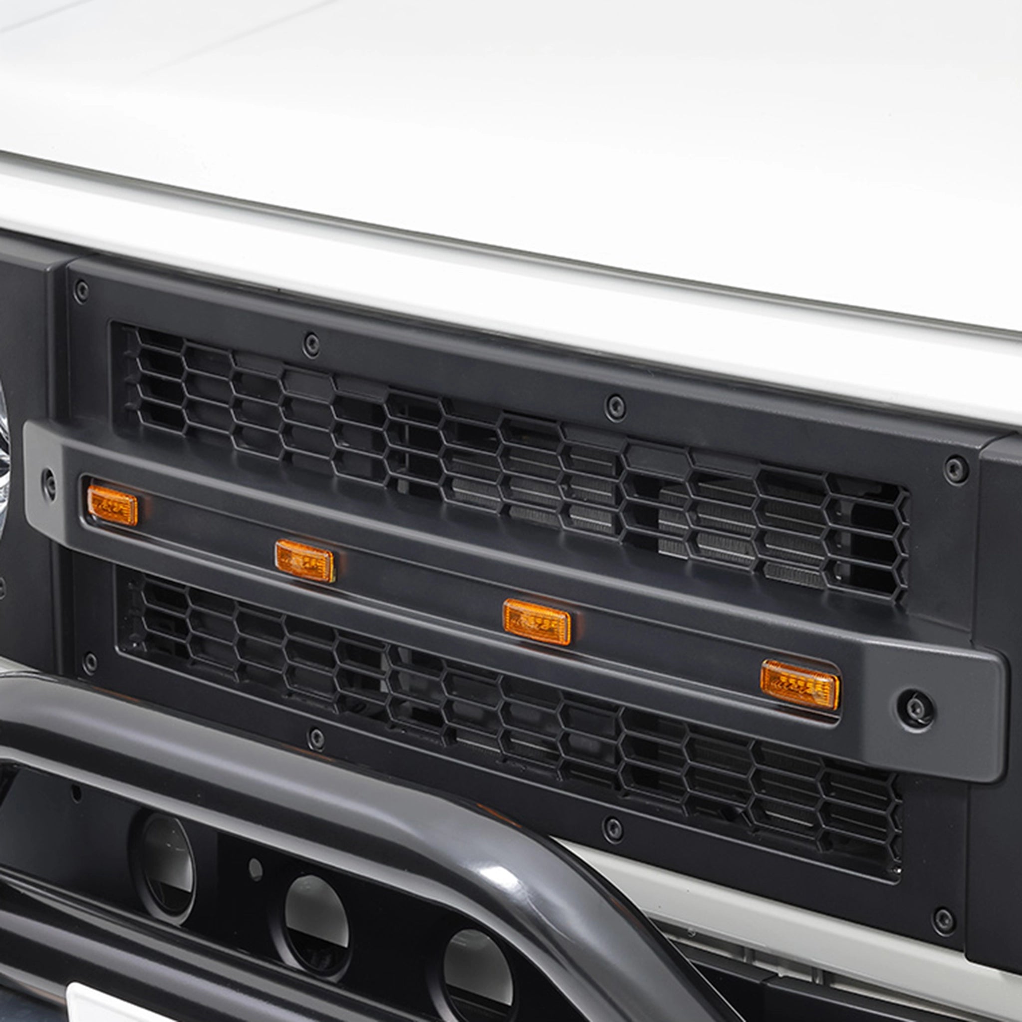 APIO Optional Lamp Bar for Layered Grille for Suzuki Jimny (2018+) - Orange Marker Type