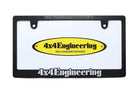 4x4 Engineering 3D Number Plate Frame - Silver
