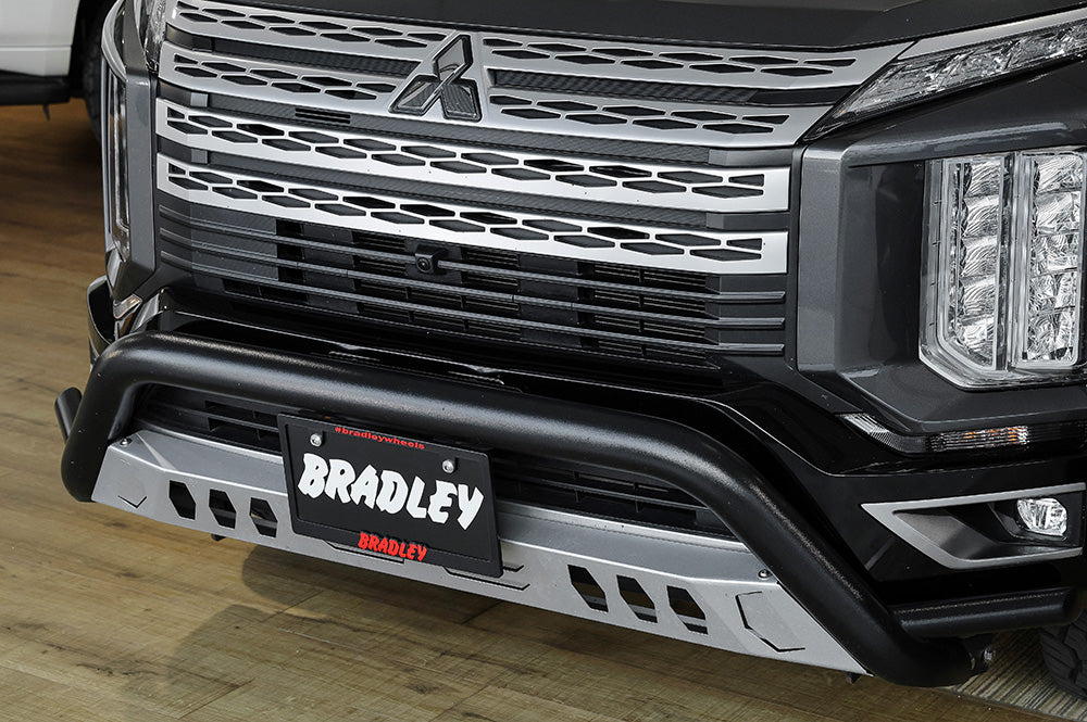 BRADLEY Wheels 3D Number Plate Frame -Red