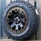 Black Rhino Warlord 17" Wheel & Tyre Package for Volkswagen Transporter T6 (2015+)