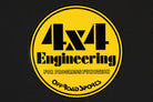 4x4 Engineering Service Circle Sticker