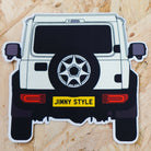 JIMNYSTYLE Chiffon Ivory Suzuki Jimny Slap Sticker
