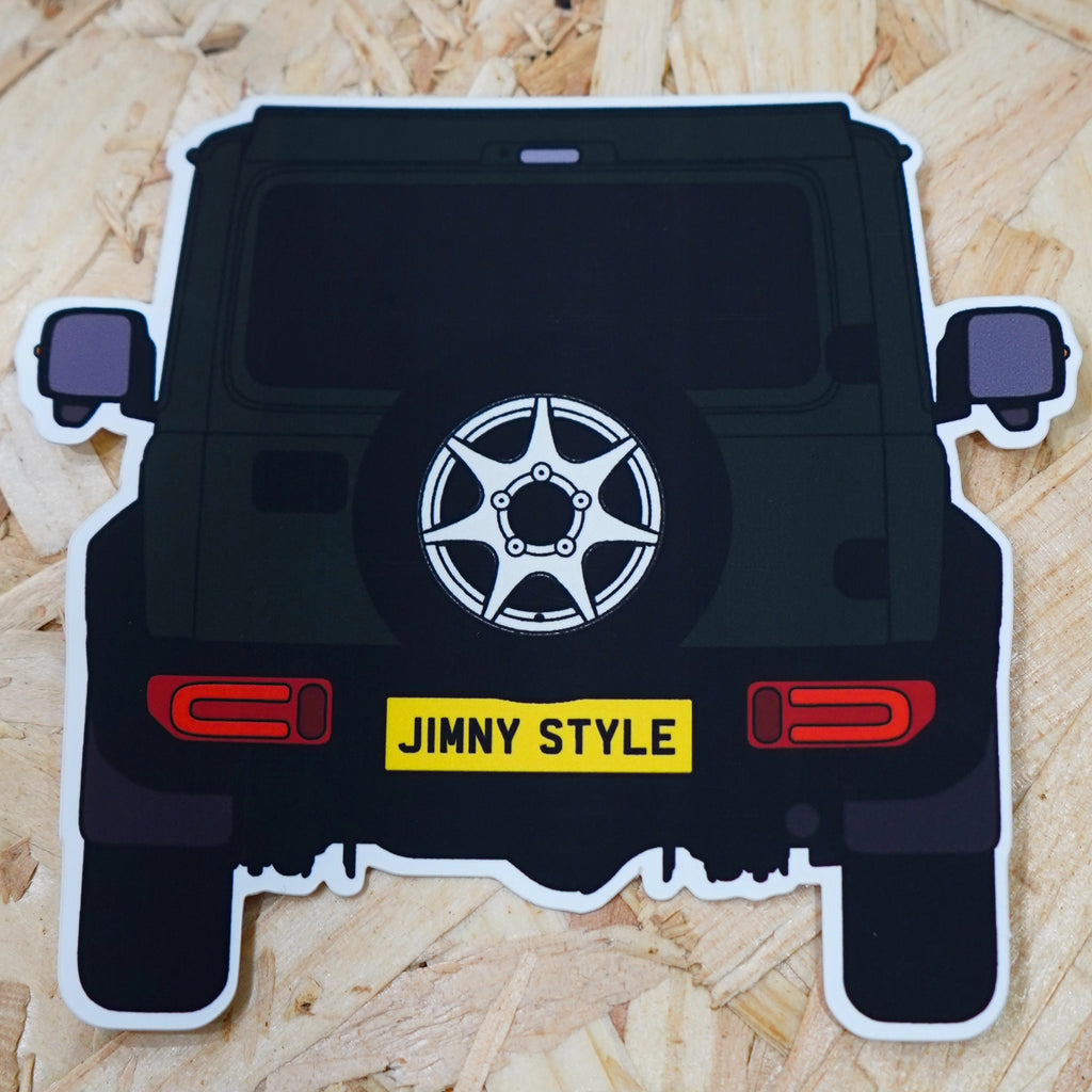 JIMNYSTYLE Jungle Green Suzuki Jimny Slap Sticker - Jimny Sticker