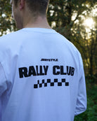 JIMNYSTYLE Rally Club T-Shirt - Long Sleeve - White - Jimny Tshirt