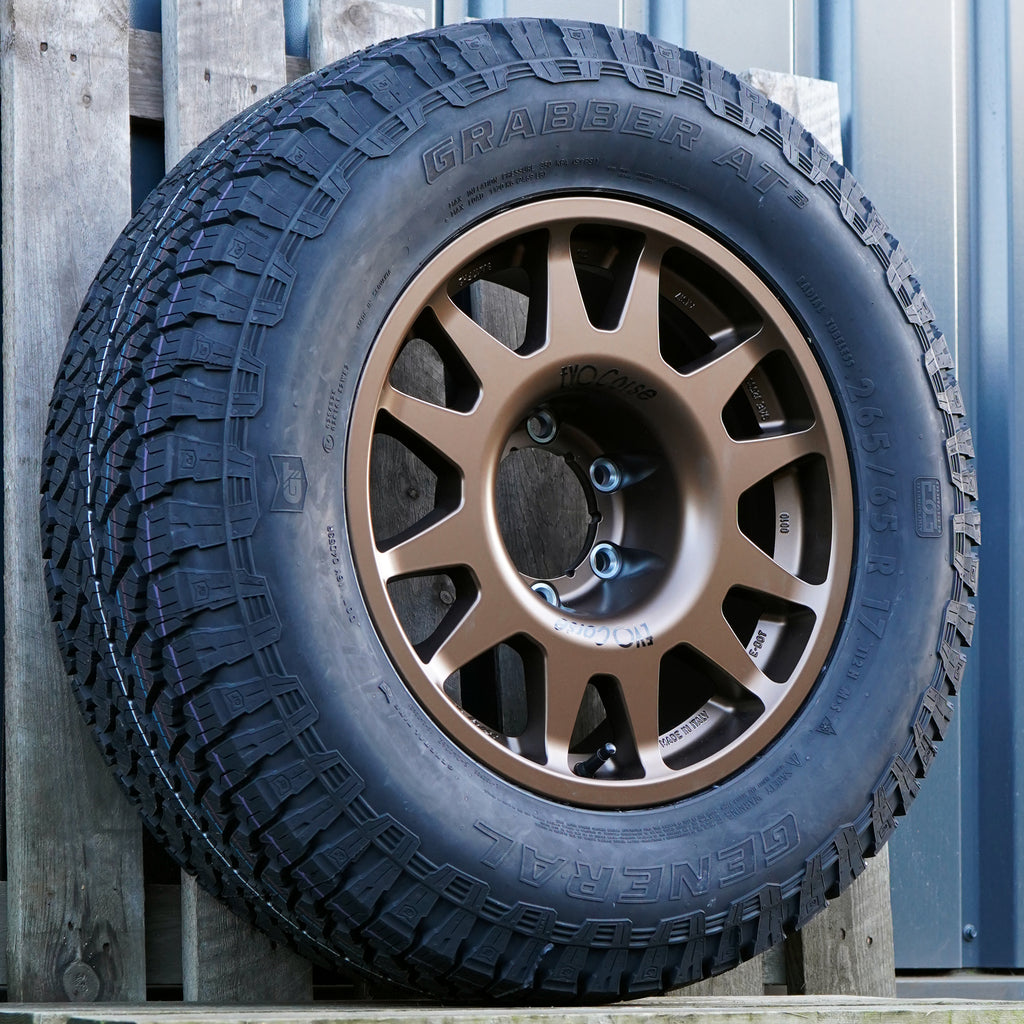 EVO Corse DakarZero 17" Wheel & Tyre Package for Toyota Hilux (2016+)