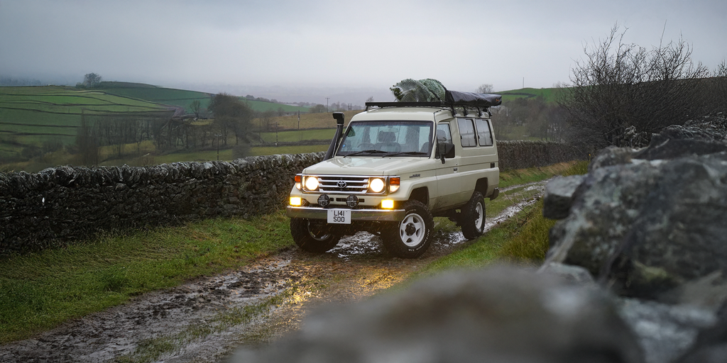 Toyota Land Cruiser Bradley Wheels Troopy Roof Rack Awning Front Runner Street Track Life