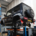 Fitting services for wheels, tyres and other performance parts for suzuki jimnys, 4x4s, van and pick-up trucks in cheshire, uk.