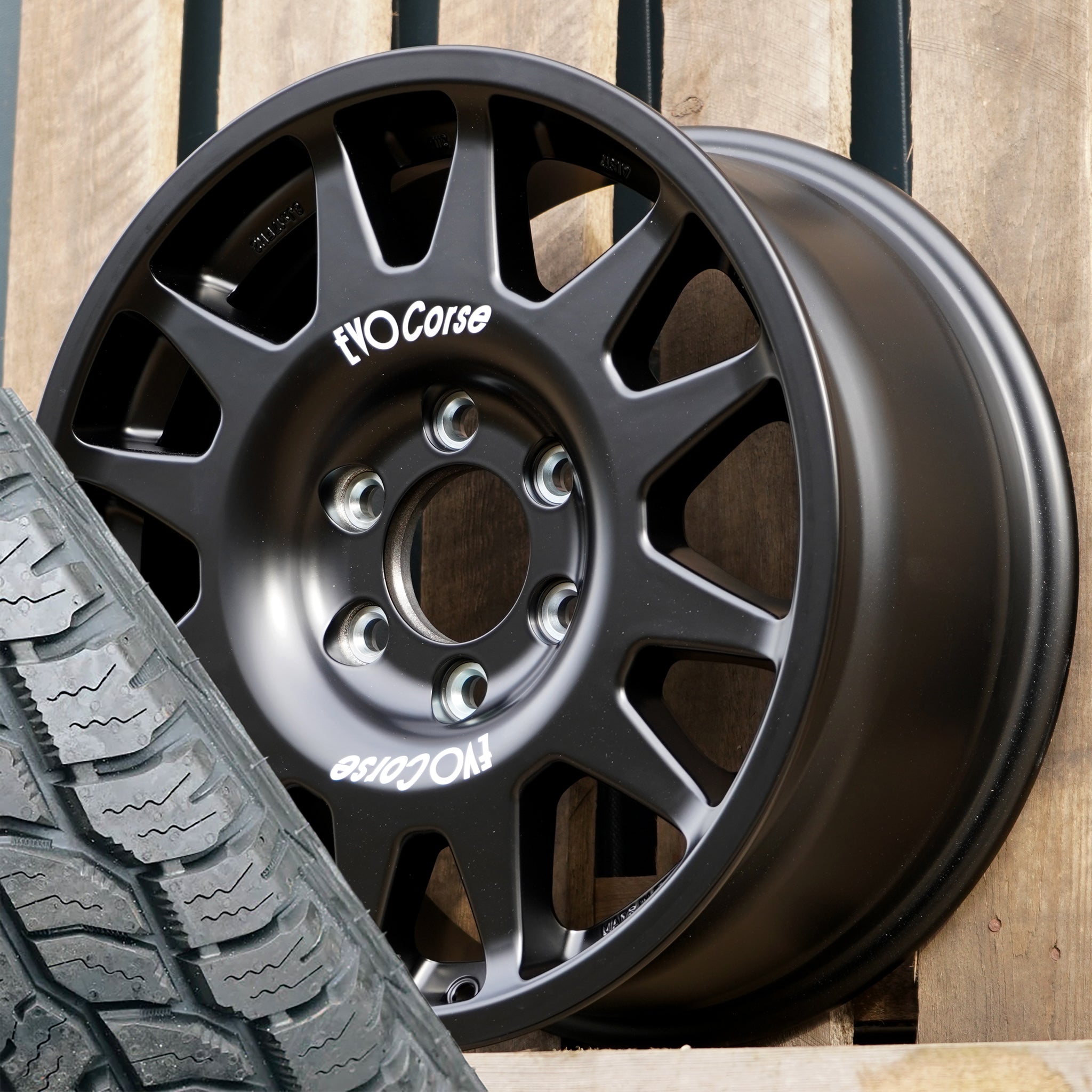 EVO Corse DakarZero 17" Wheel & Tyre Package for INEOS Grenadier (2023+)