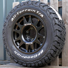 EVO Corse DakarZero 17" Wheel & Tyre Package for Toyota Hilux (2016+) - Matte Black