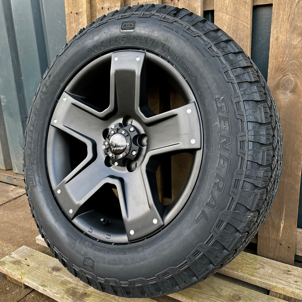 Tomahawk Outlaw Wheel & Tyre Package for Volkswagen Transporter T6 (2015+)