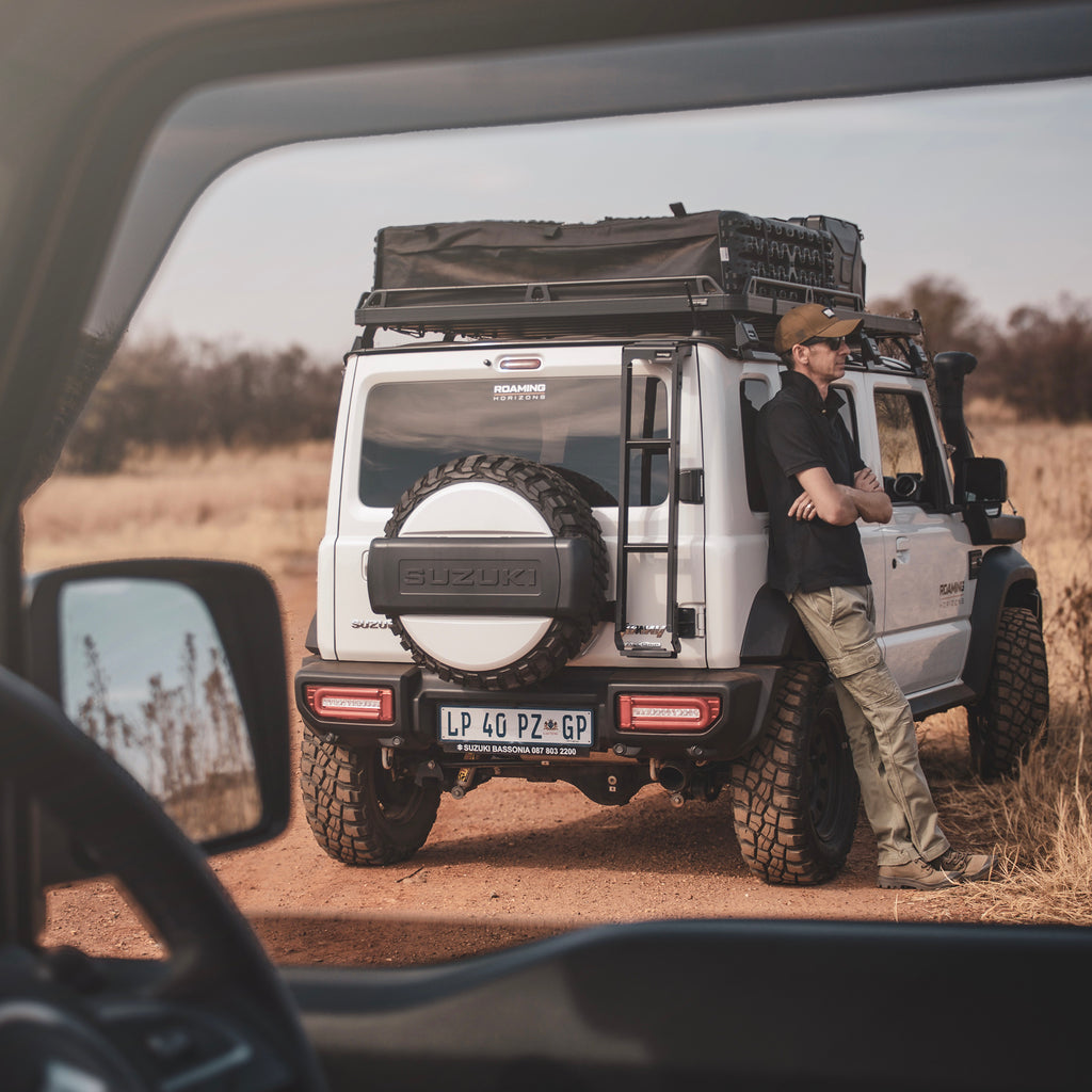 ROAMING HORIZONS SPARE WHEEL COVER FOR SUZUKI JIMNY STREETTRACKLIFE JIMNYSTYLE