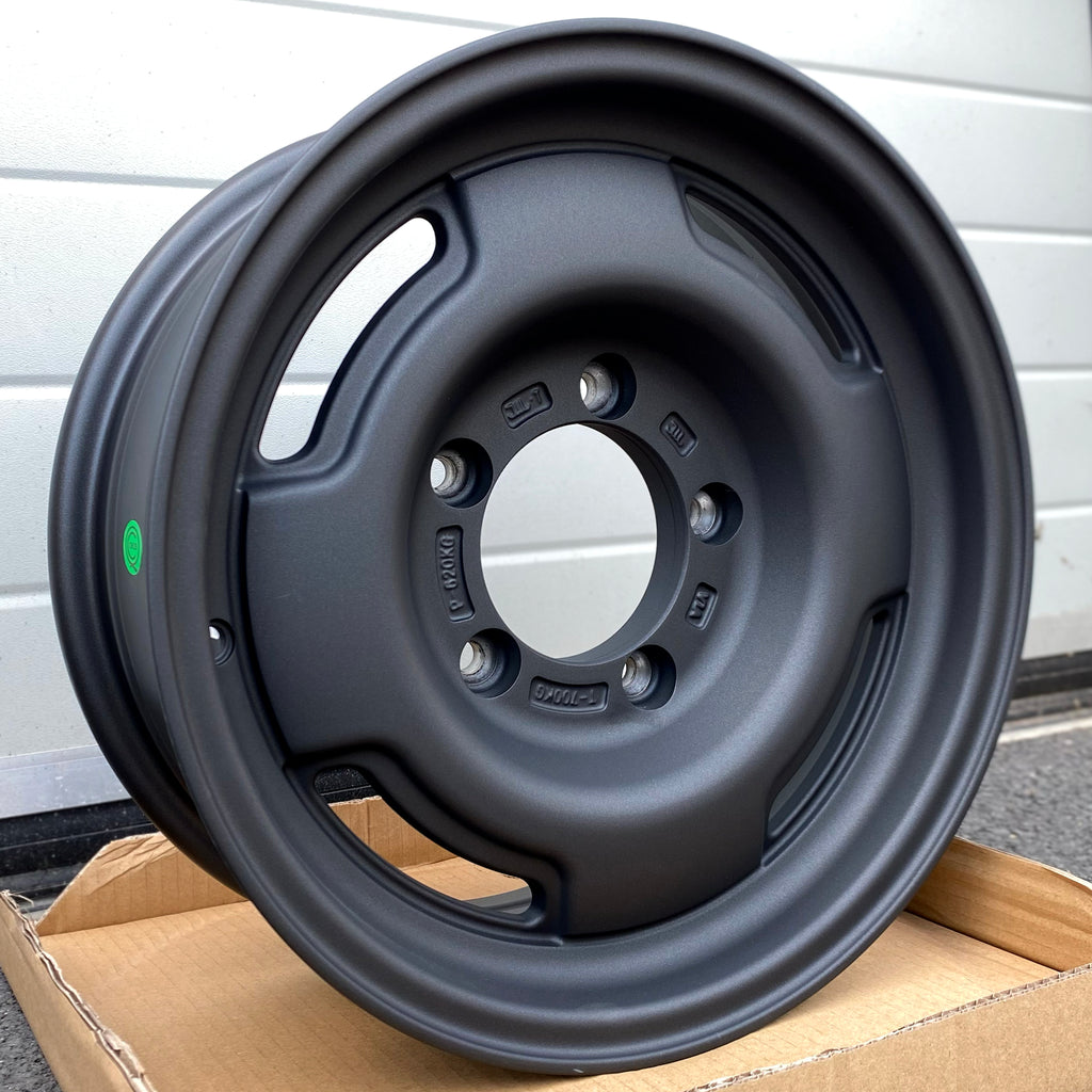CLEARANCE - APIO WILDBOAR SR15 Wheels for Suzuki Jimny (set of 5) - Black