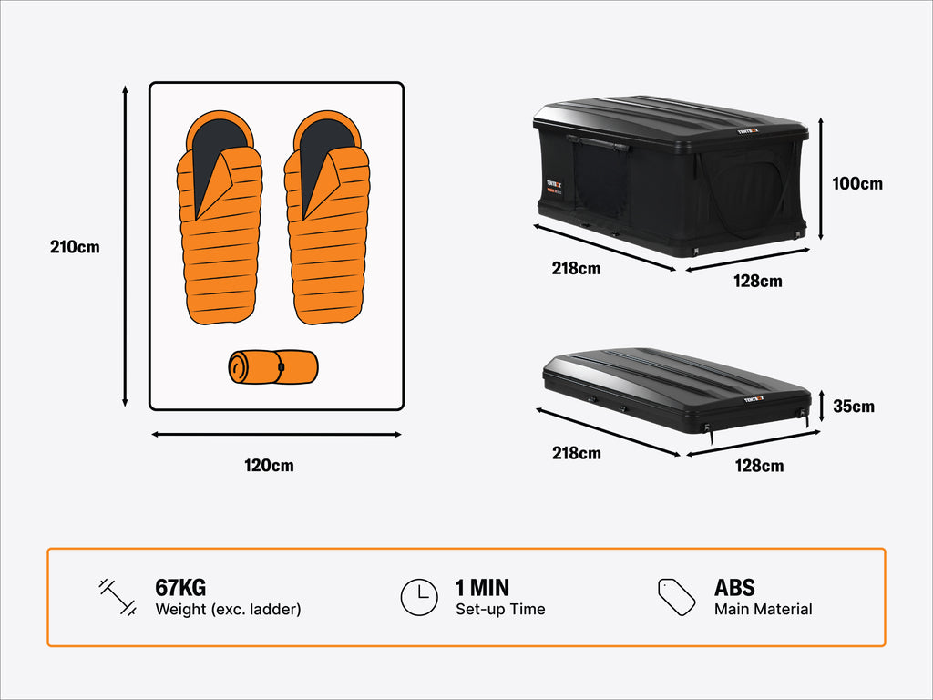 TentBox Classic 2.0 Roof Tent