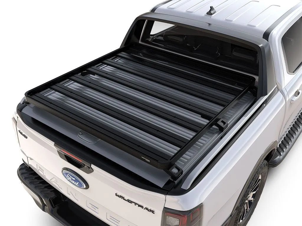 Front Runner Slimline II Load Bed Rack Kit for Ford Ranger T6.2 Double Cab (2022+) with OEM Roll Top