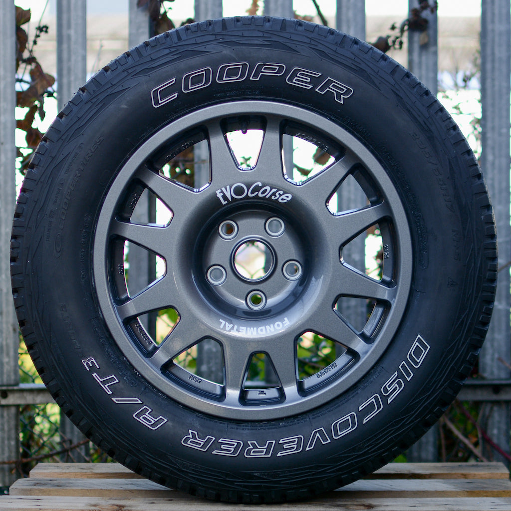 EVO Corse DakarZero 17" Wheel and Tyre Package for Volkswagen Transporter T6 (2015+)