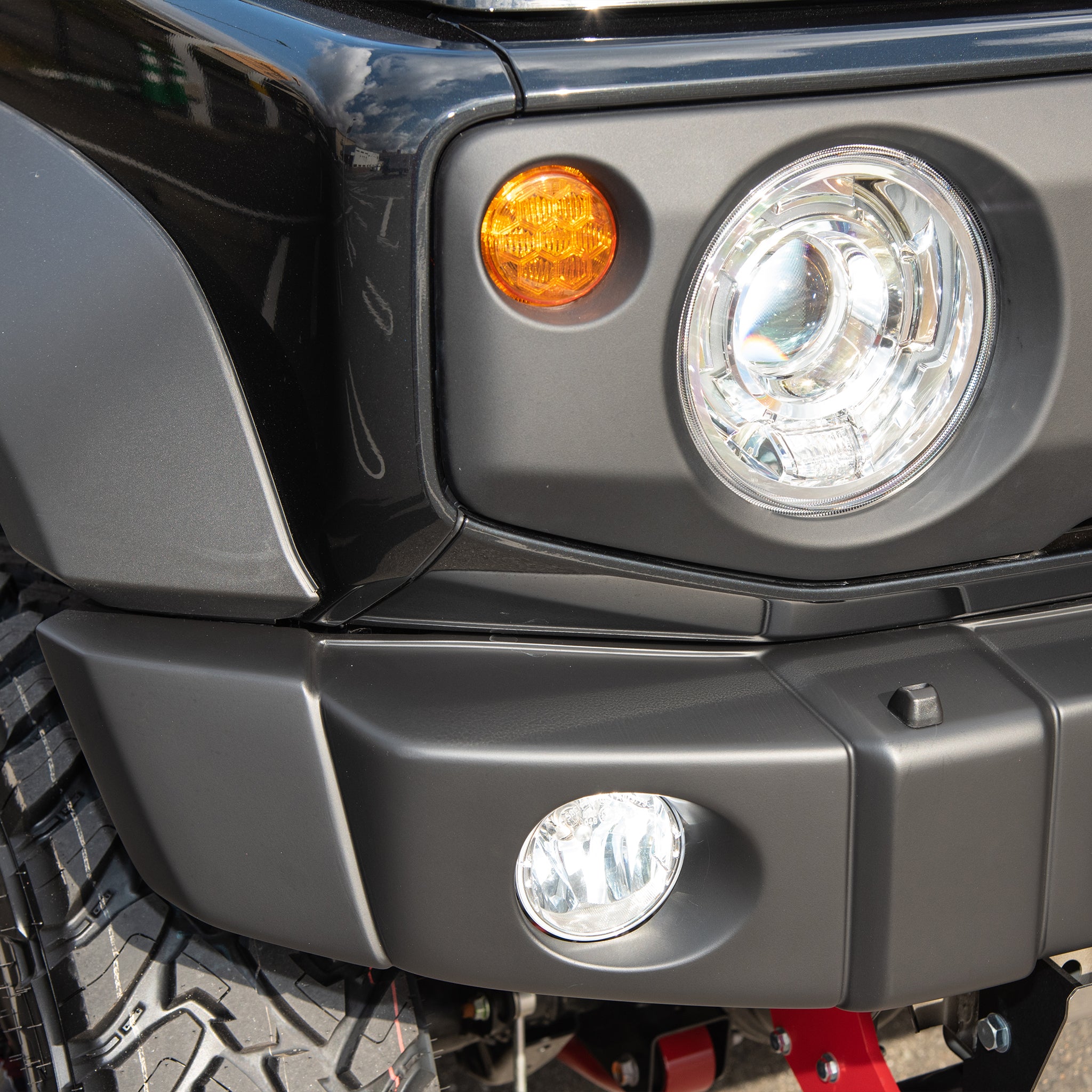 High-Bridge First Front & Rear Bumper Set for Suzuki Jimny JB74 (2018+)