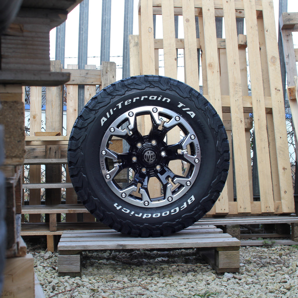 MG GOLEM 17" Wheel & Tyre Package for Ford Ranger (2012+)