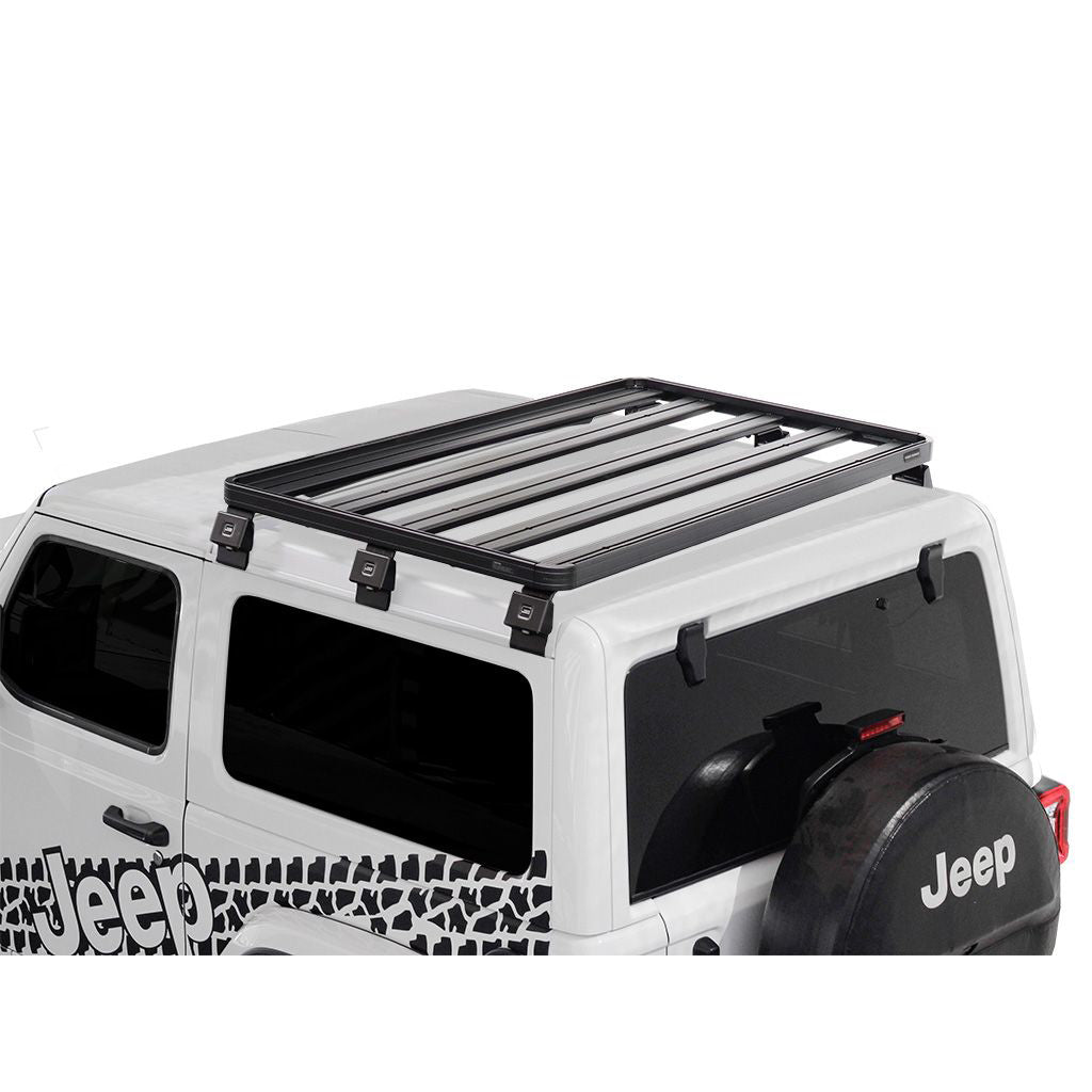 Front Runner Slimline II 1/2 Length Roof Rack for JEEP Wrangler JL 2-Door (2018+)